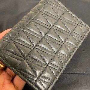 Versace Virtus Quilted Bi-fold Wallet